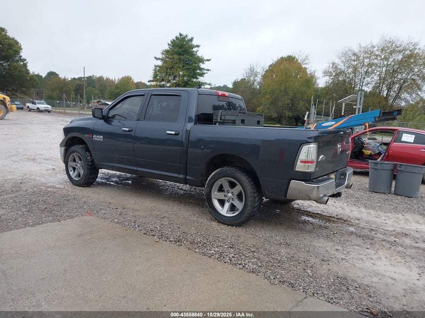 Vin: 1c6rr7lmxes344202, lot: 44053882, ram 1500 big horn 20143