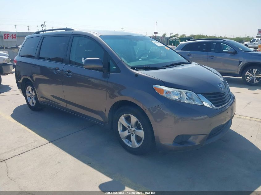TOYOTA SIENNA LE V6 8 PASSENGER