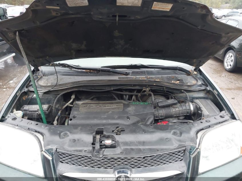 2001 Acura Mdx VIN: 2HNYD18651H534558 Lot: 43558855