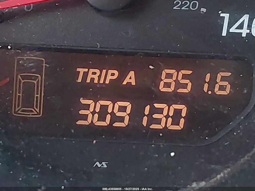 2001 Acura Mdx VIN: 2HNYD18651H534558 Lot: 43558855