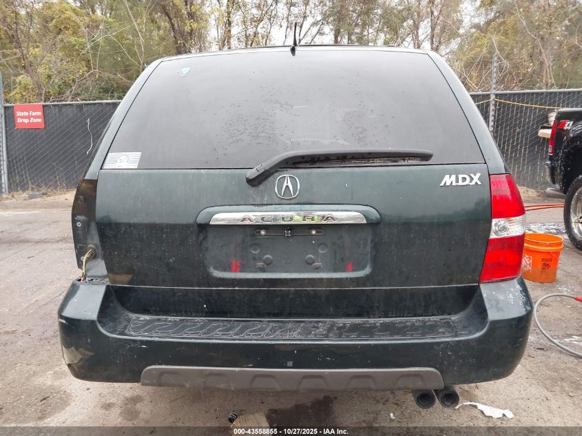 2001 Acura Mdx VIN: 2HNYD18651H534558 Lot: 43558855