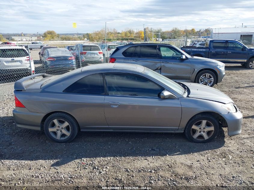 2004 Honda Civic Ex VIN: 1HGEM21934L054448 Lot: 43558893