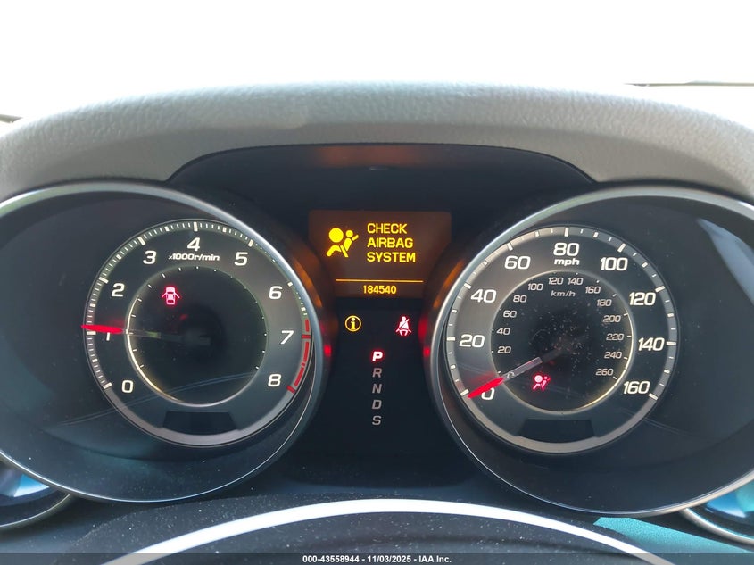 2011 Acura Mdx Technology Package VIN: 2HNYD2H60BH533051 Lot: 43558944