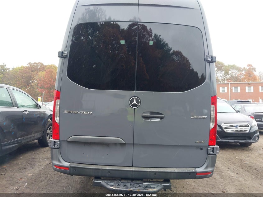 2019 Mercedes-Benz Sprinter 2500 High Roof V6 VIN: WD4FF1CD3KT011868 Lot: 43558977