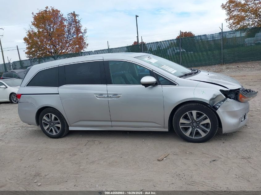 2015 Honda Odyssey Touring/Touring Elite VIN: 5FNRL5H93FB115023 Lot: 43558983