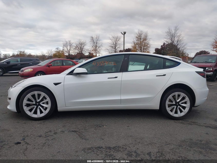 2023 Tesla Model 3 Rear-Wheel Drive VIN: 5YJ3E1EA9PF468438 Lot: 43559002