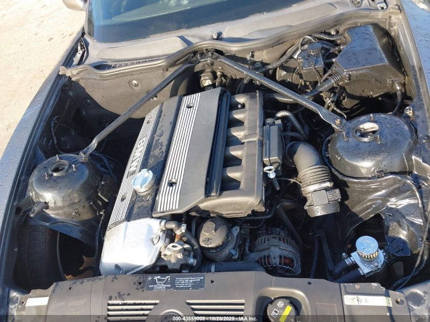 2004 BMW Z4 2.5I VIN: 4USBT33574LR68801 Lot: 43559008