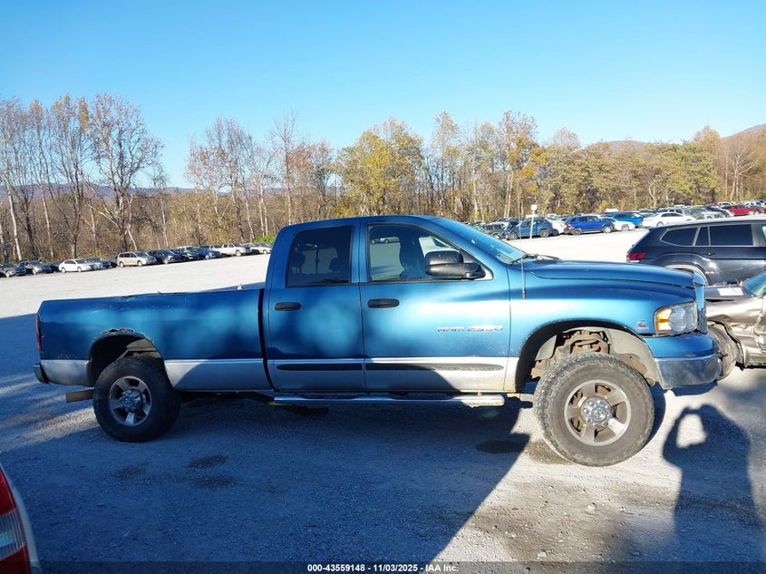 2005 Dodge Ram 2500 VIN: 3D7K528L056747152 Lot: 43559148