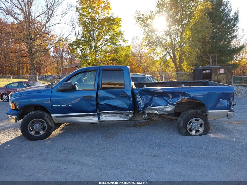 2005 Dodge Ram 2500 VIN: 3D7K528L056747152 Lot: 43559148