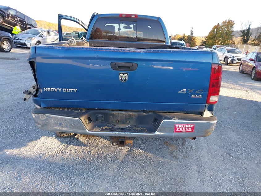 2005 Dodge Ram 2500 VIN: 3D7K528L056747152 Lot: 43559148