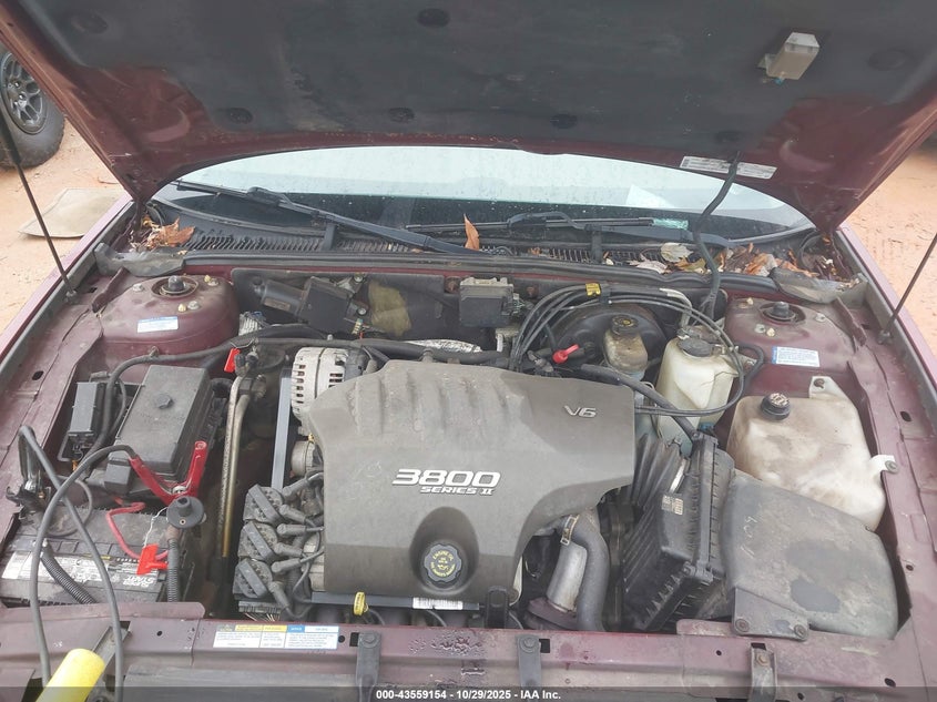 2001 Buick Park Avenue VIN: 1G4CW54K614196312 Lot: 43559154