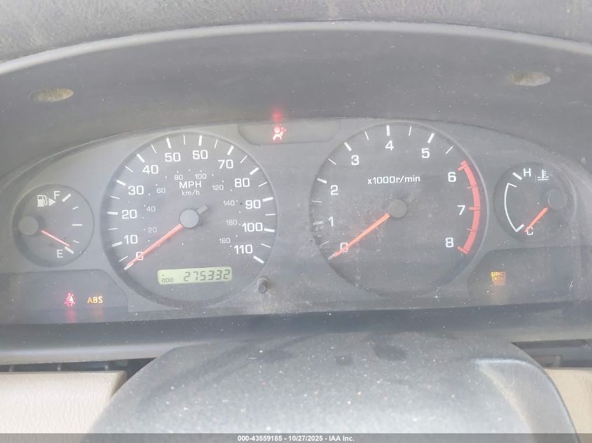 2001 Nissan Frontier Xe-V6 VIN: 1N6ED27T91C343179 Lot: 43559185