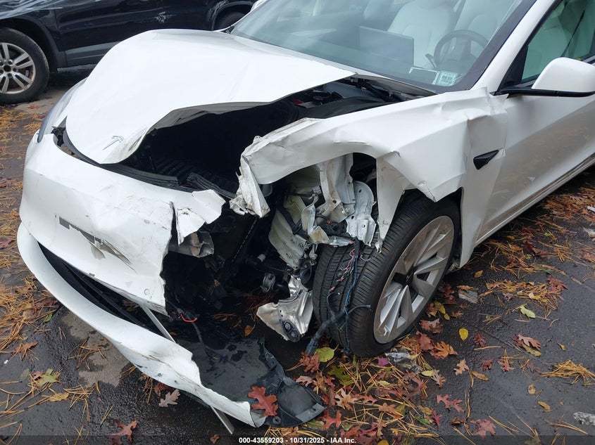 2021 Tesla Model 3 Standard Range Plus Rear-Wheel Drive VIN: 5YJ3E1EAXMF020558 Lot: 43559203