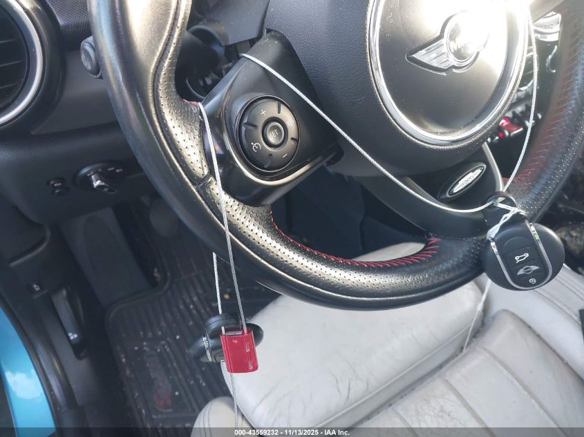 2015 Mini Hardtop Cooper S VIN: WMWXU3C52F2B62205 Lot: 43559232