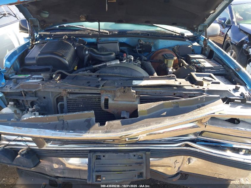 1997 Chevrolet K1500 Fleetside VIN: 1GCEK14RXVZ170822 Lot: 43559236