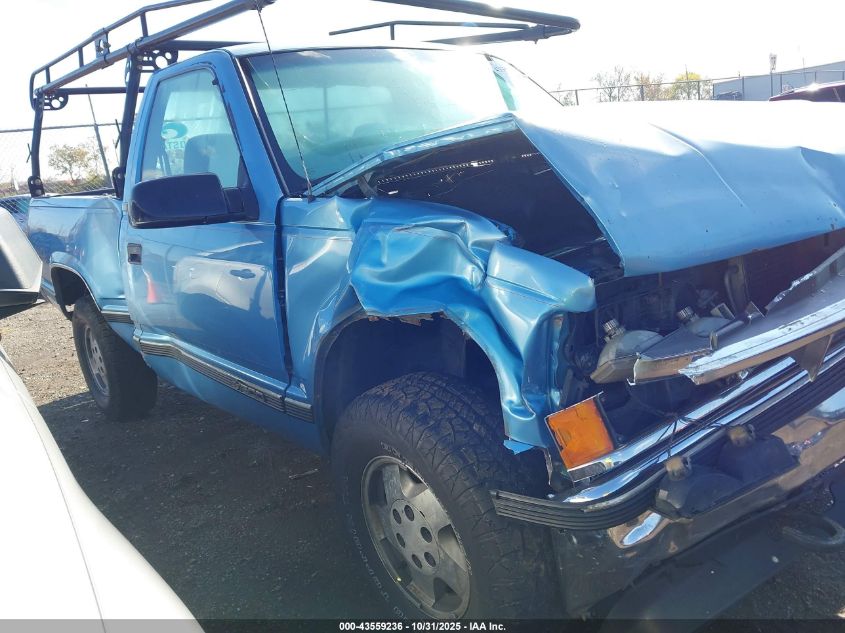 1997 Chevrolet K1500 Fleetside VIN: 1GCEK14RXVZ170822 Lot: 43559236