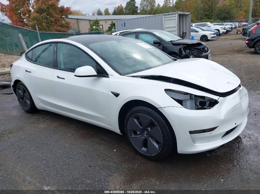 TESLA MODEL 3 STANDARD RANGE PLUS REAR-WHEEL DRIVE