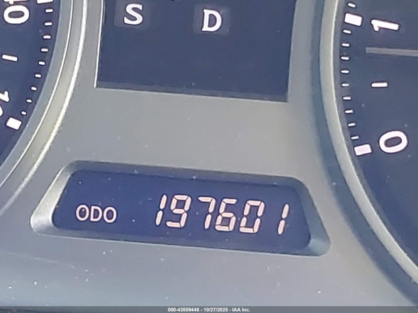 2007 Lexus Is 250 VIN: JTHBK262372036625 Lot: 43559446