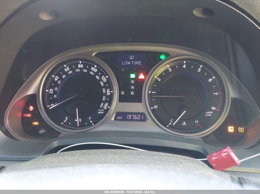 2007 Lexus Is 250 VIN: JTHBK262372036625 Lot: 43559446