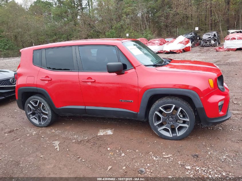 2020 Jeep Renegade Jeepster Fwd/Sport Fwd VIN: ZACNJAAB4LLPM0890 Lot: 43559462