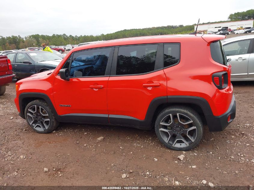 2020 Jeep Renegade Jeepster Fwd/Sport Fwd VIN: ZACNJAAB4LLPM0890 Lot: 43559462