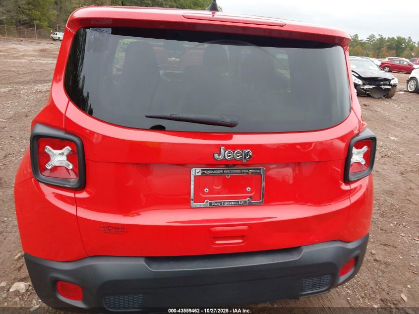 2020 Jeep Renegade Jeepster Fwd/Sport Fwd VIN: ZACNJAAB4LLPM0890 Lot: 43559462