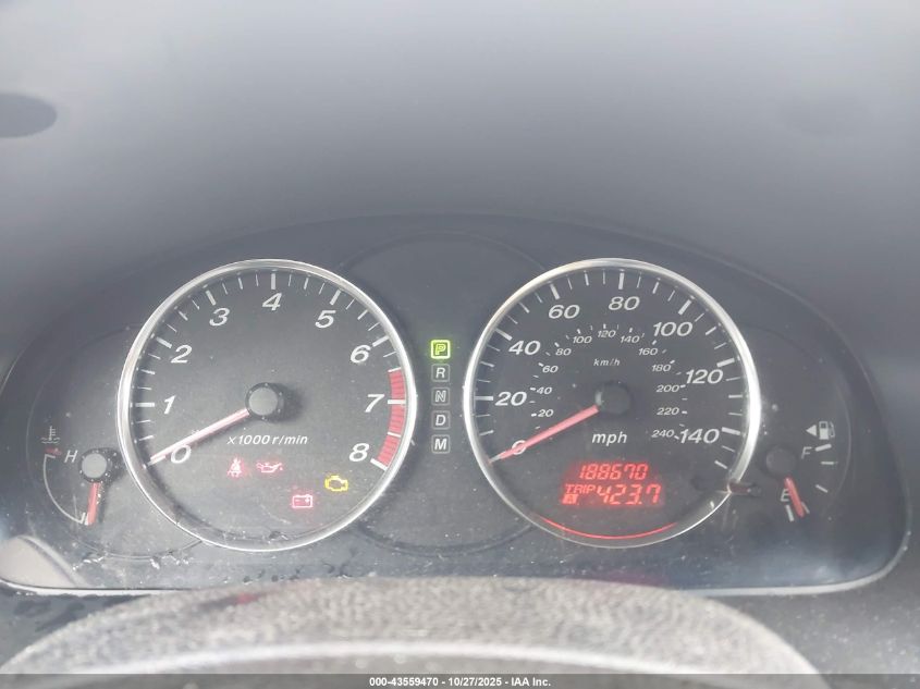 2007 Mazda Mazda6 I Sport Ve VIN: 1YVHP80C775M58407 Lot: 43559470