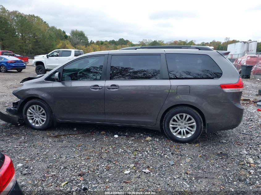 2011 Toyota Sienna Xle V6 VIN: 5TDYK3DC5BS027763 Lot: 43559493