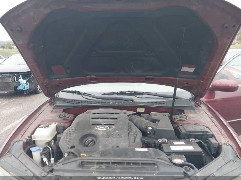 2009 Hyundai Azera Gls VIN: KMHFC46D09A351948 Lot: 43559502