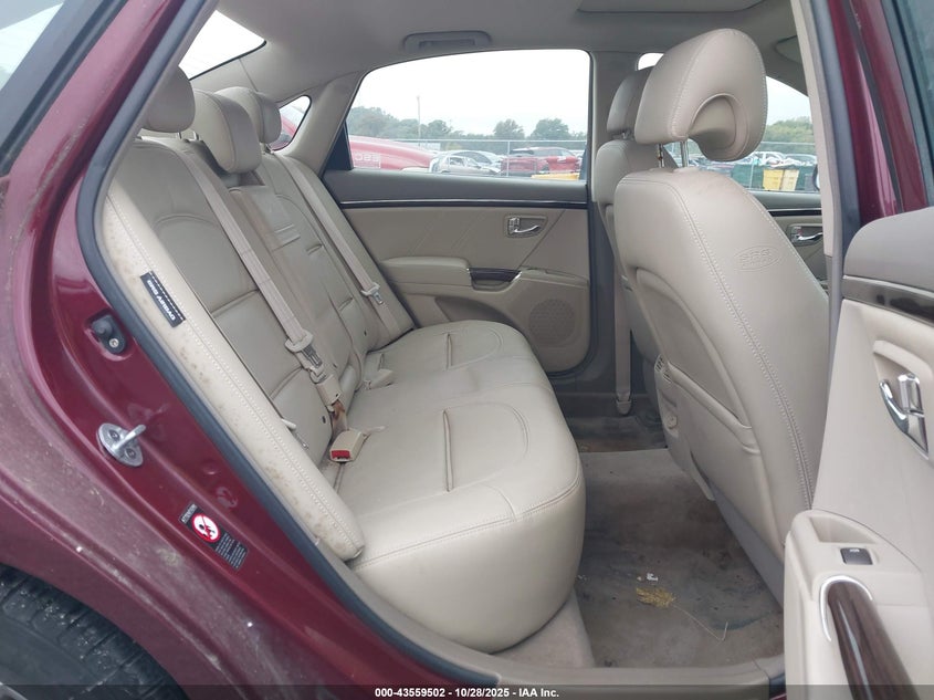 2009 Hyundai Azera Gls VIN: KMHFC46D09A351948 Lot: 43559502