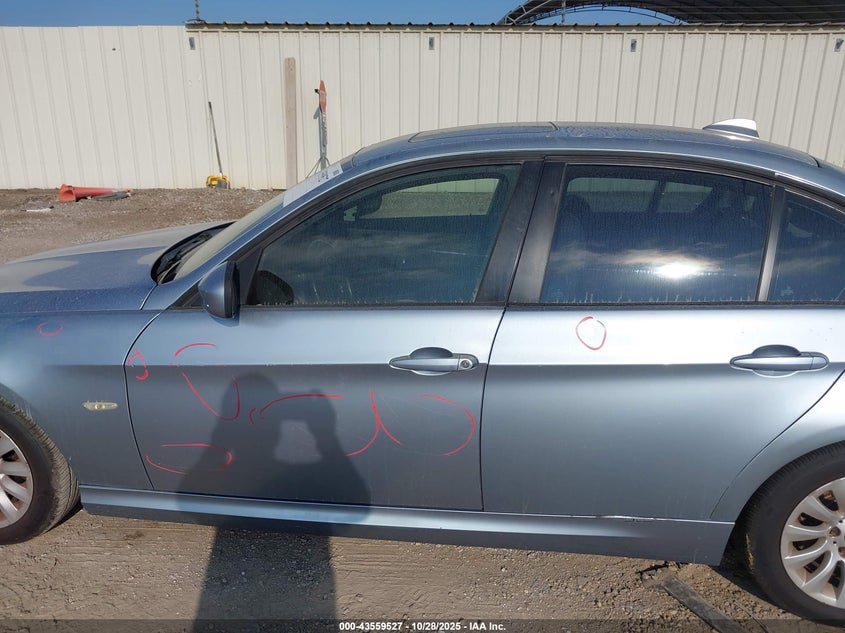 2009 BMW 328I VIN: WBAPH77589NM46007 Lot: 43559527