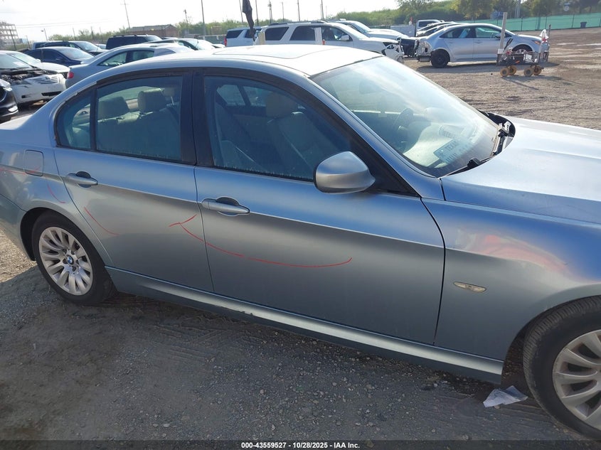 2009 BMW 328I VIN: WBAPH77589NM46007 Lot: 43559527