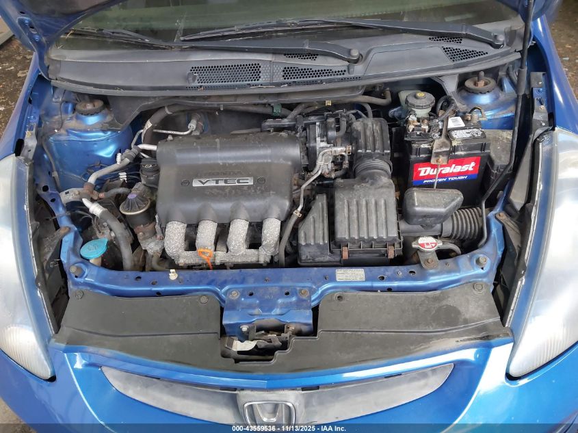 2008 Honda Fit Sport VIN: JHMGD38668S027702 Lot: 43559536