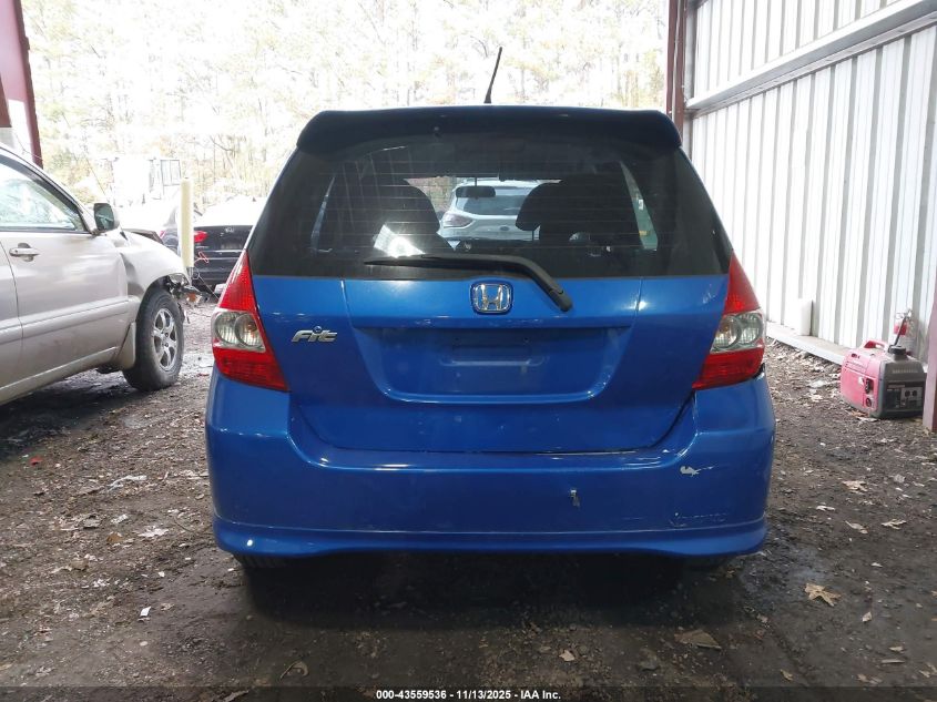 2008 Honda Fit Sport VIN: JHMGD38668S027702 Lot: 43559536