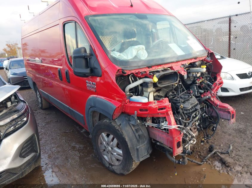 RAM PROMASTER 3500 CARGO VAN HIGH ROOF 159 WB EXT