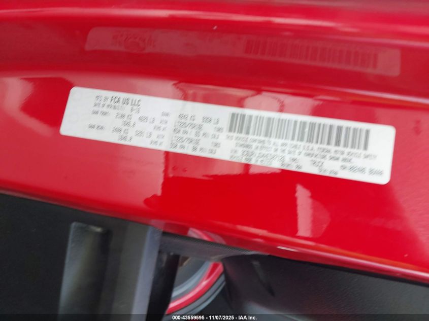 2017 Ram Promaster 3500 Cargo Van High Roof 159 Wb Ext VIN: 3C6URVJGXHE507126 Lot: 43559595