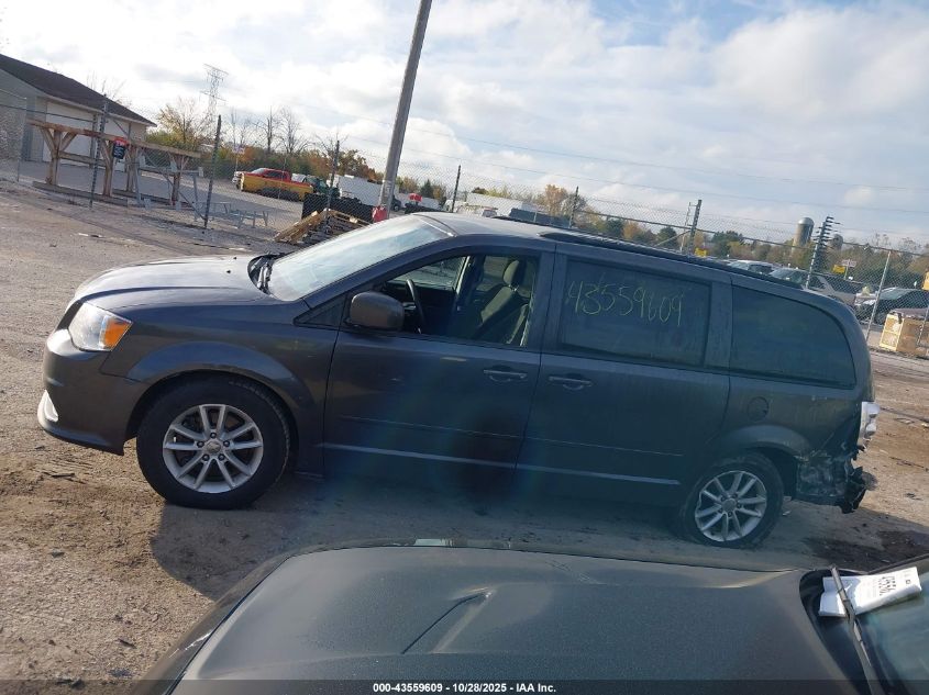 2016 Dodge Grand Caravan Sxt VIN: 2C4RDGCG0GR178097 Lot: 43559609