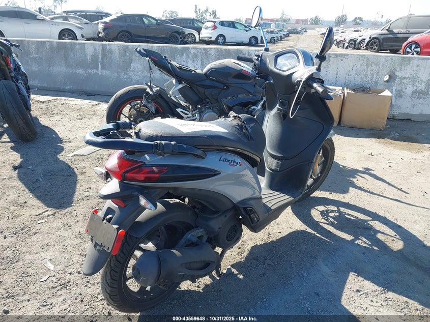VIN ZAPM898G9N7003654 2022 PIAGGIO LIBERTY 150/150 S/150 BACI PERUGINA