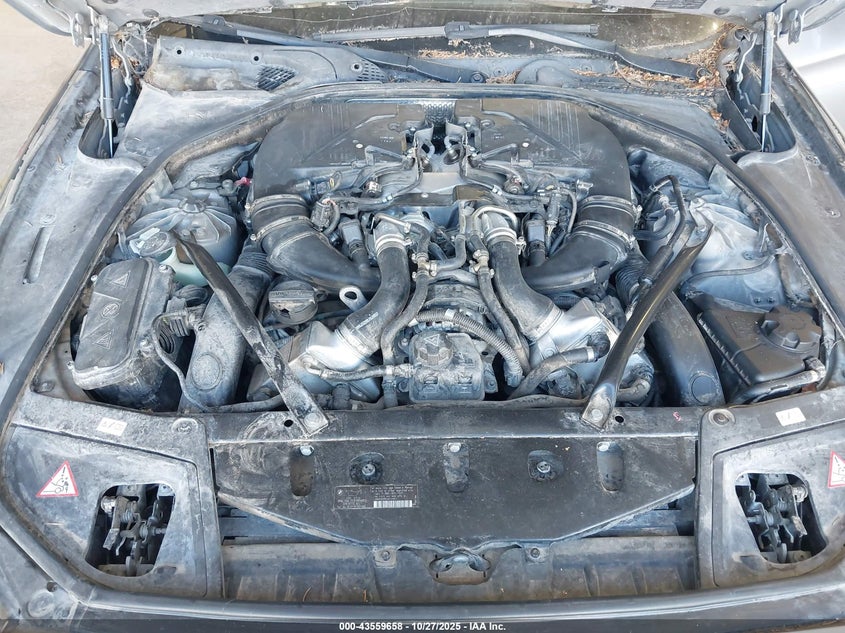 2013 BMW 550I VIN: WBAFR9C57DDX80358 Lot: 43559658