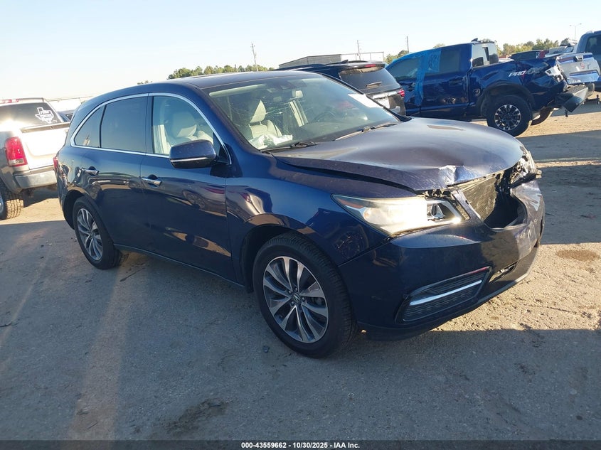 ACURA MDX TECHNOLOGY PKG W/ENTERTAINMENT PKG