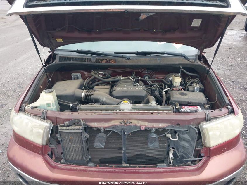 2008 Toyota Tundra Base 4.7L V8 VIN: 5TBRT54128S459708 Lot: 43559696