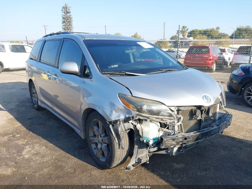 TOYOTA SIENNA SE 8 PASSENGER