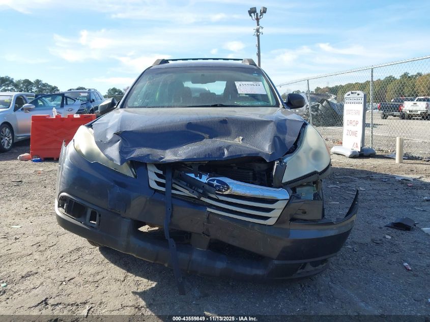 2010 Subaru Outback 2.5I VIN: 4S4BRBAC6A3349985 Lot: 43559849
