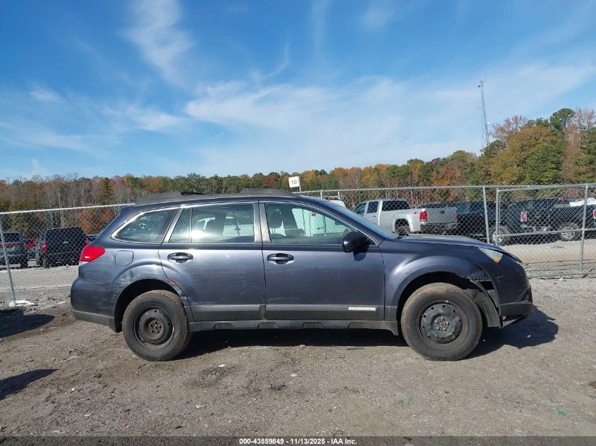 2010 Subaru Outback 2.5I VIN: 4S4BRBAC6A3349985 Lot: 43559849