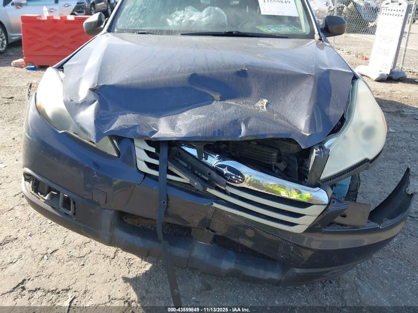 2010 Subaru Outback 2.5I VIN: 4S4BRBAC6A3349985 Lot: 43559849