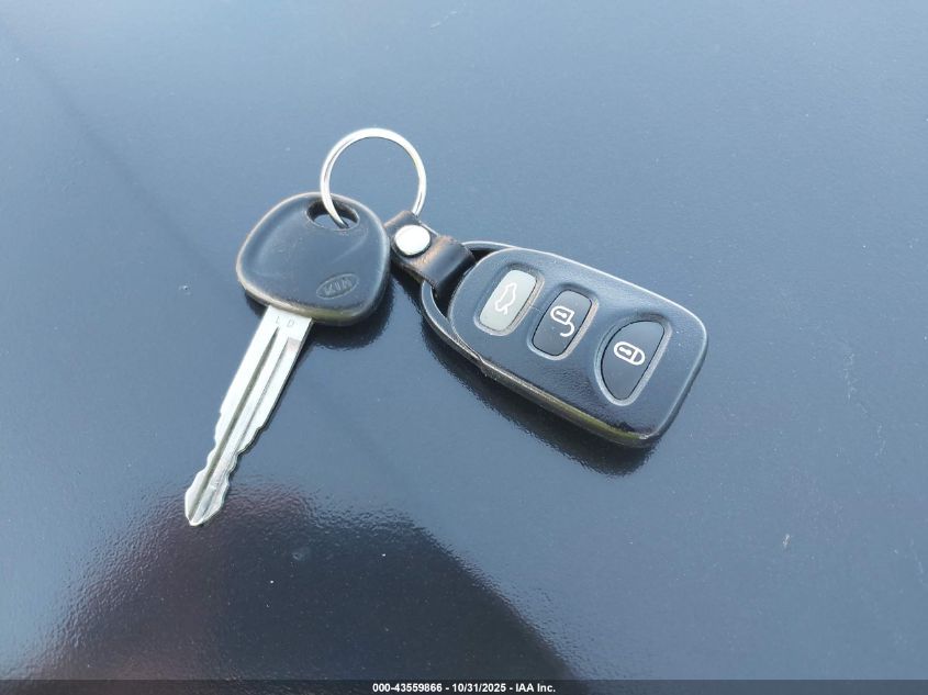 2008 Kia Spectra Ex VIN: KNAFE121485540406 Lot: 43559866