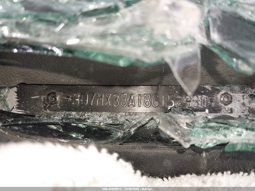 2008 Dodge Ram 3500 Slt VIN: 3D7MX38A18G152930 Lot: 43559910