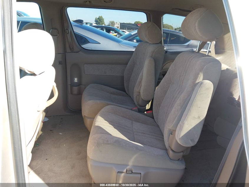 2000 Toyota Sienna Le VIN: 4T3ZF13C2YU261848 Lot: 43559930