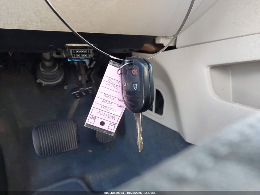 2009 Ford Flex Se VIN: 2FMDK51C69BA25543 Lot: 43559984