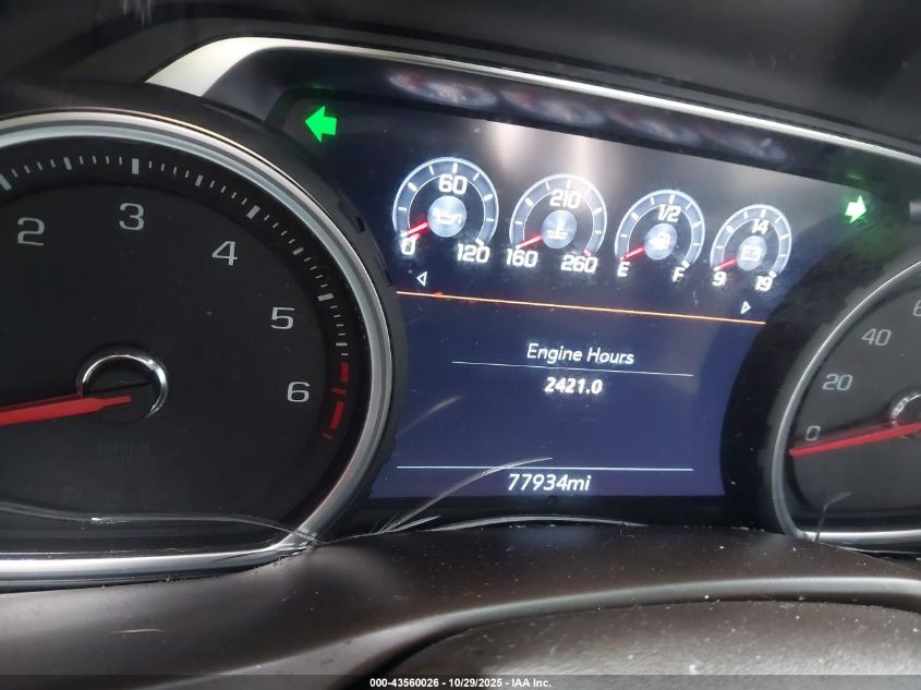 2022 Chevrolet Silverado Ltd K1500 Ltz VIN: 3GCUYGED6NG153001 Lot: 43560026